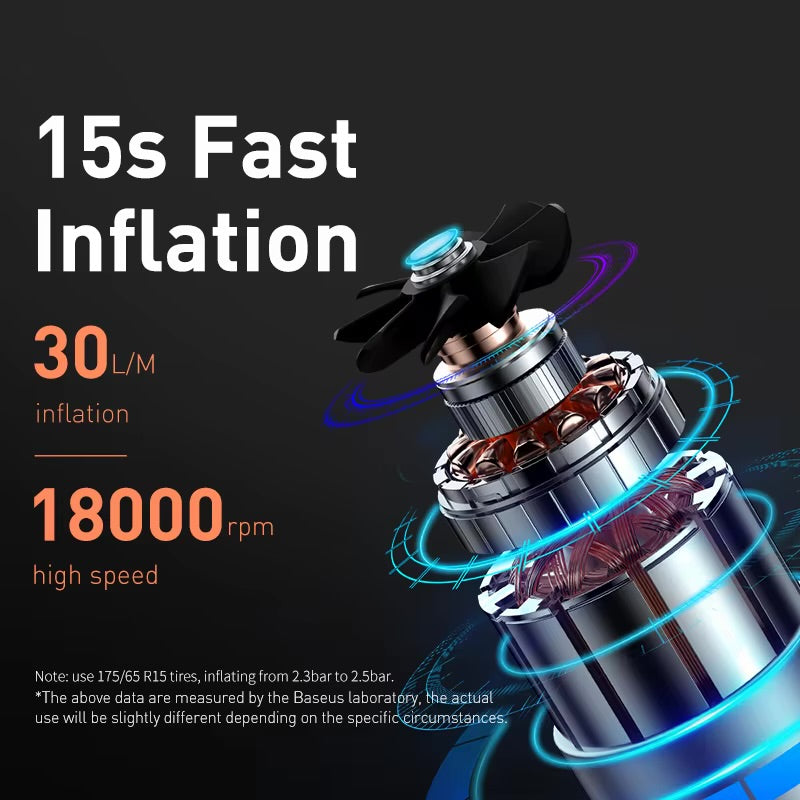 Baseus Portable Tire Inflator Pump