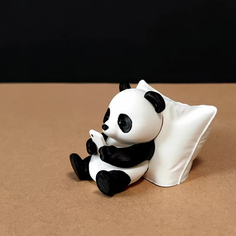 Panda 3D Printed Ornament