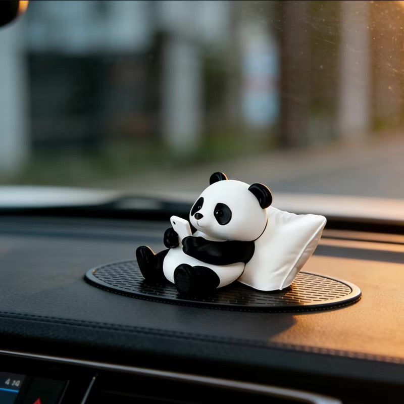 Panda 3D Printed Ornament